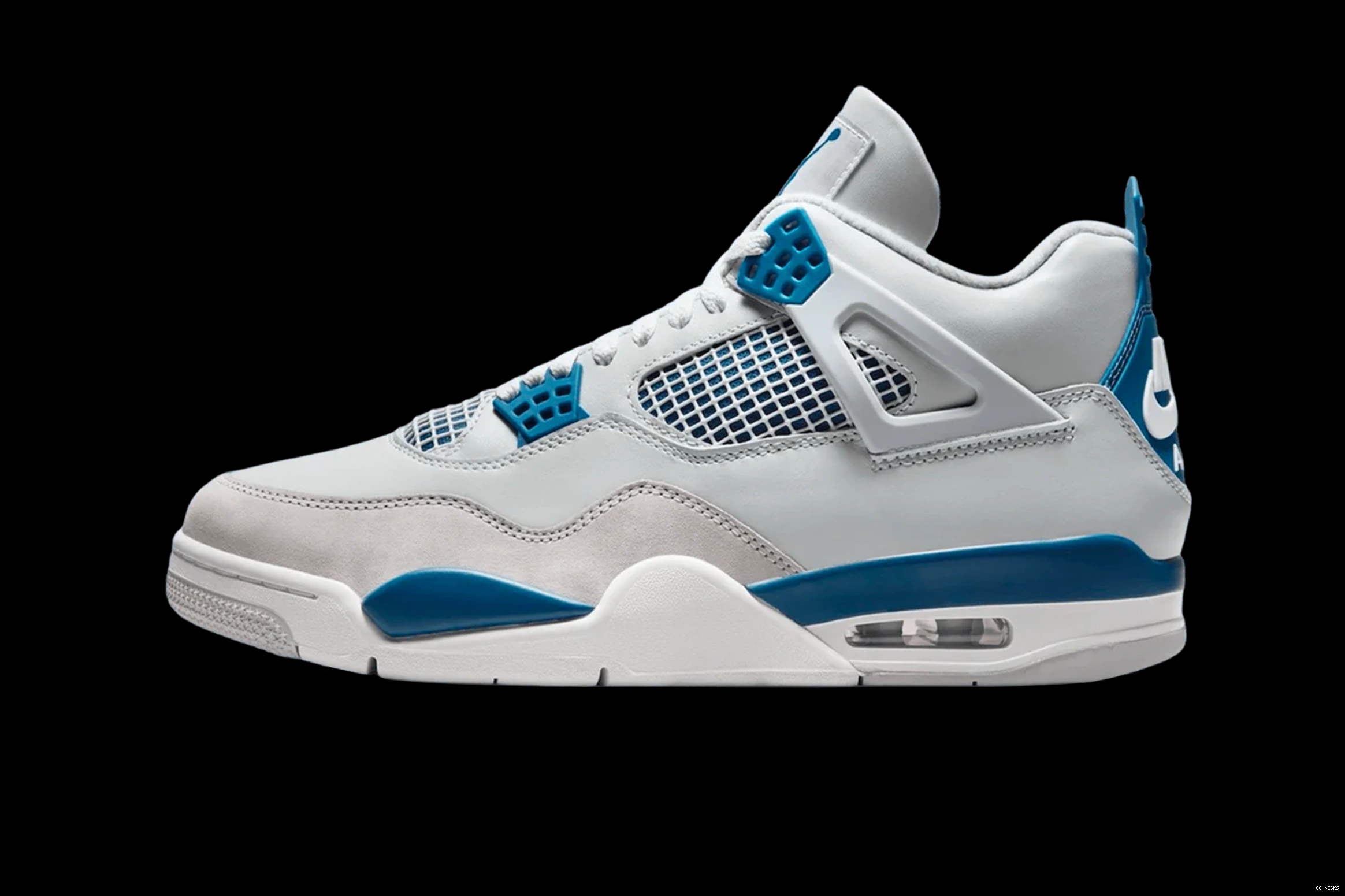 4 Jordan Blue Retro Military 2024 0805